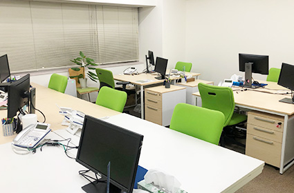 横浜オフィス内の写真